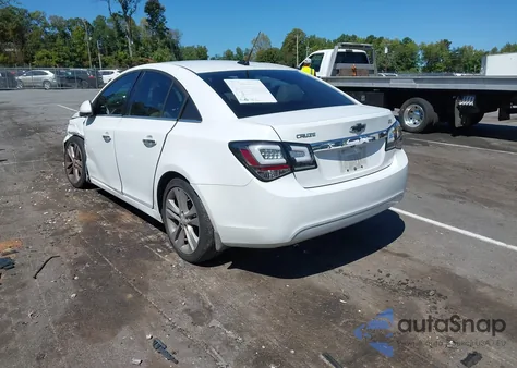 2013 Chevrolet Cruze Ltz из США, поврежденный, VIN 1G1PG5SB1D7225832